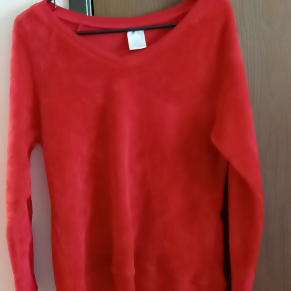 Fleece lady's sweater